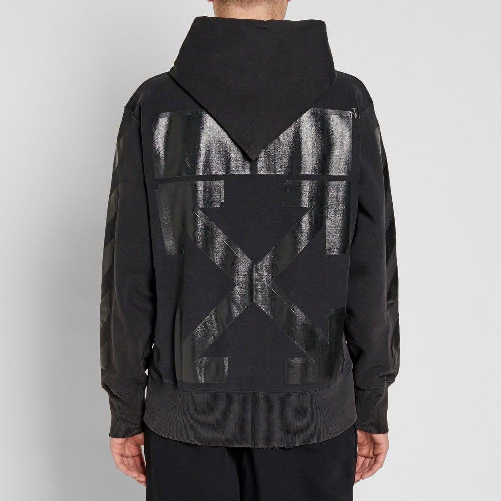 Hoodie champion x off white shop