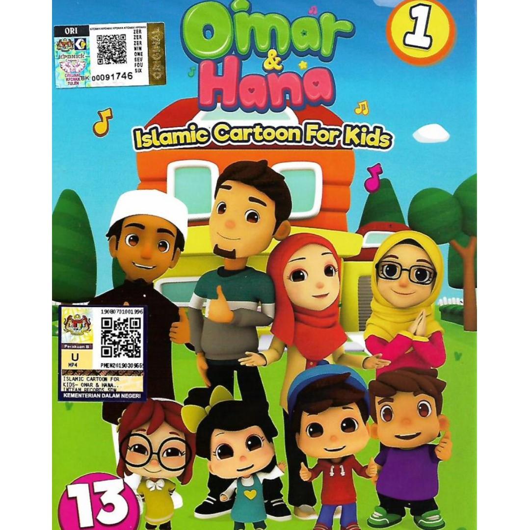 Omar Dan Hana 13 Lagu Kanak Kanak Islam Vol 1 Dvd English Version Islamic Songs For Kids Music Media Cd S Dvd S Other Media On Carousell