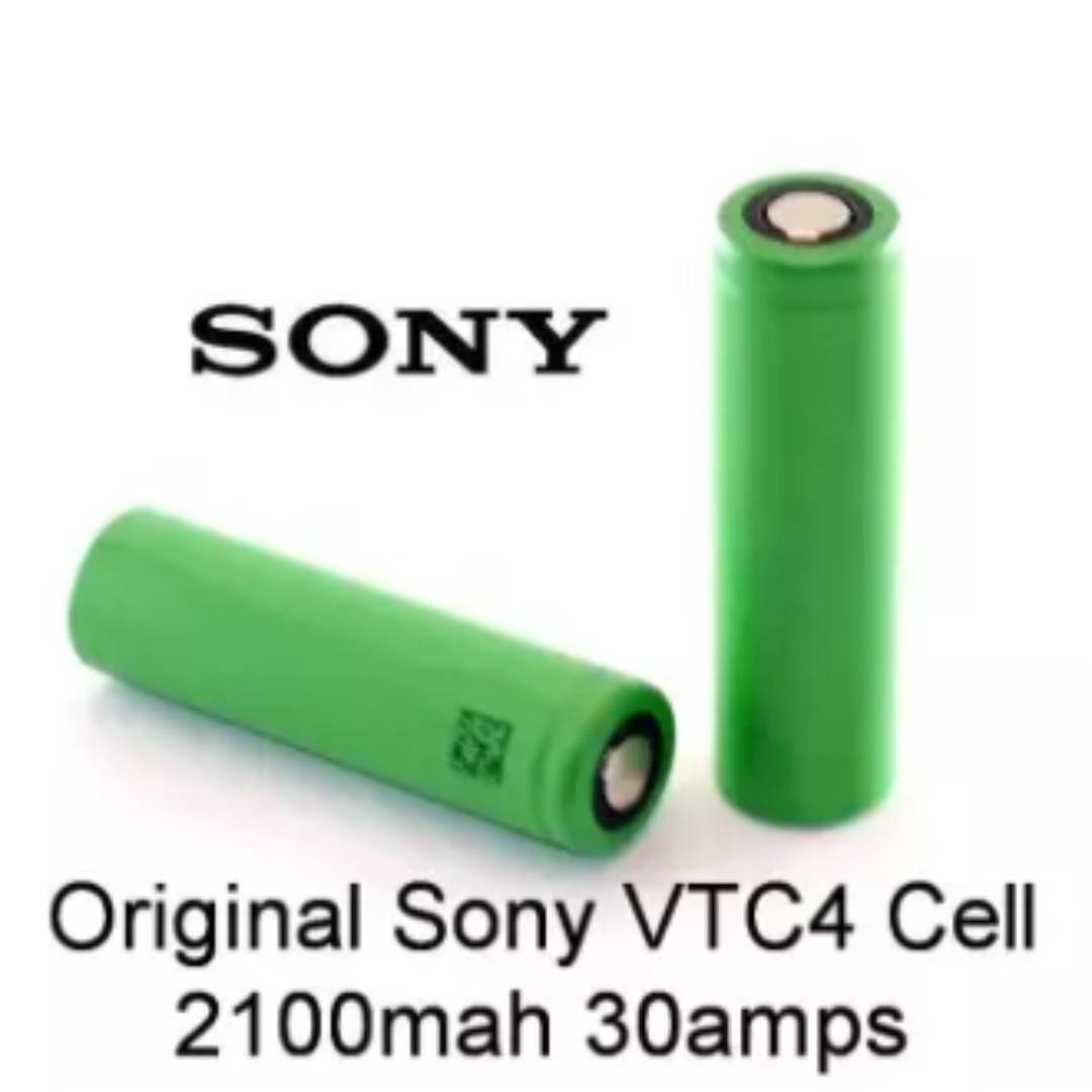 Original Sony Vtc4 Cell 2100mah 30amps High Drain Guarranteed Legit Authentic Genuine Sony Vtc4 Cell Electronics Others On Carousell