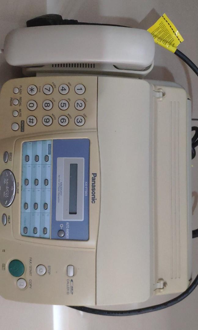 Panasonic fax machine, Computers & Tech, Parts & Accessories, Computer