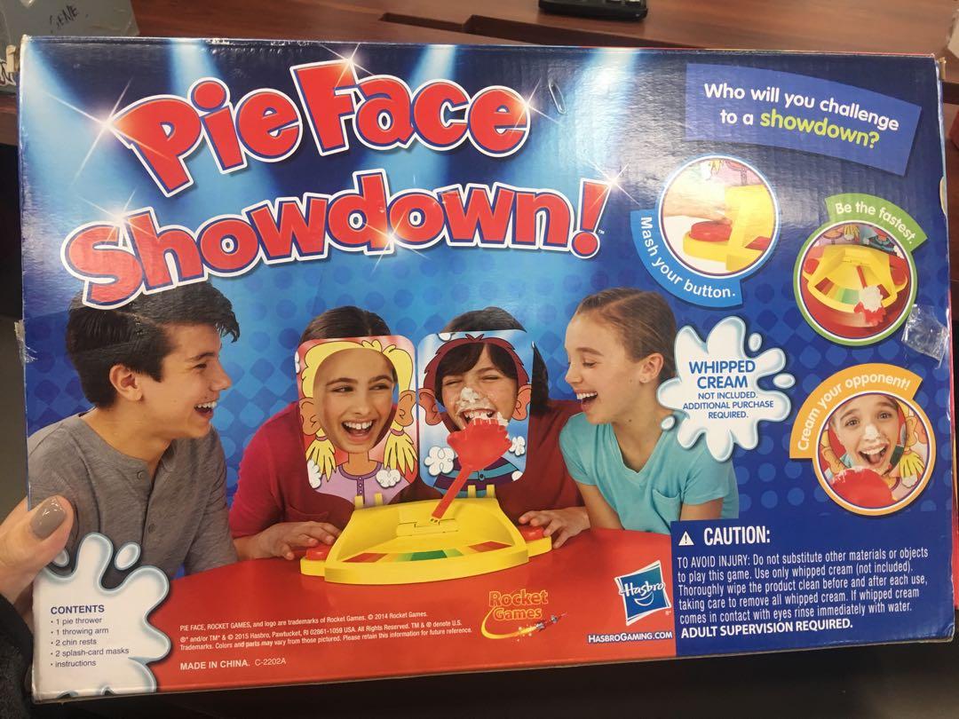 Pie Face Showdown, Hobbies & Toys, Toys & Games on Carousell