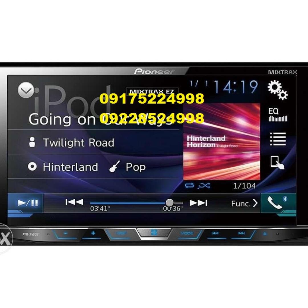 Pioneer Avhx595bt Dvd Car Stereo With Bluetooth Usb Aux Car Parts Accessories Audio Video Alarm And Other Electronic Accessories On Carousell