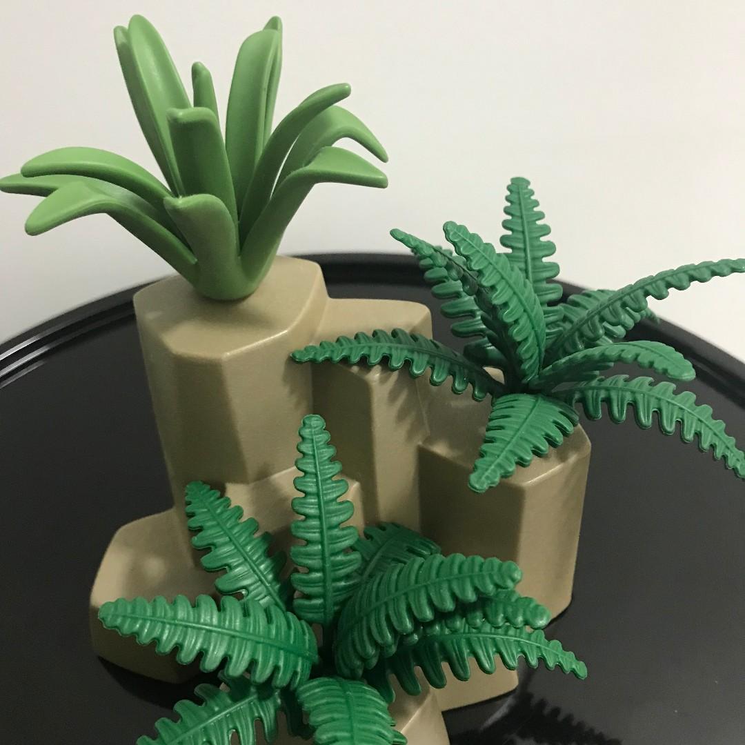 Playmobil Landscape - Rocks and tropical plants, Hobbies & Toys, Toys ...
