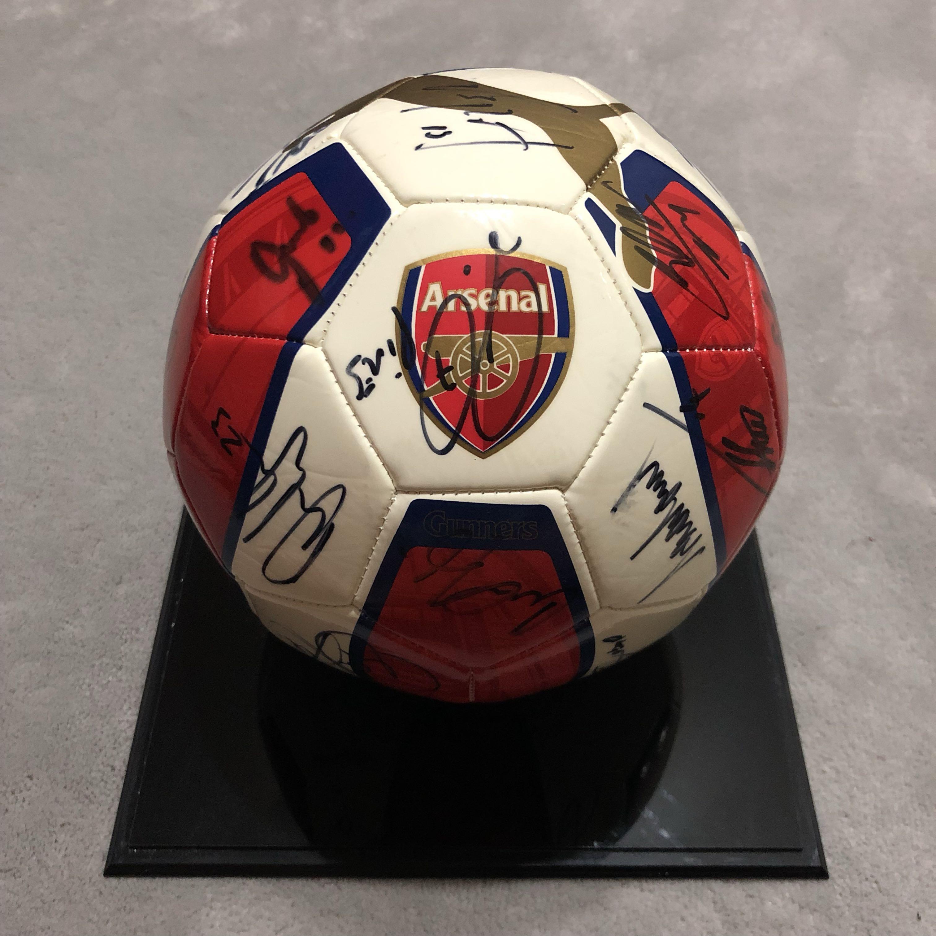 Rare Autographed Arsenal X Puma Football Sports Sports Apparel On Carousell