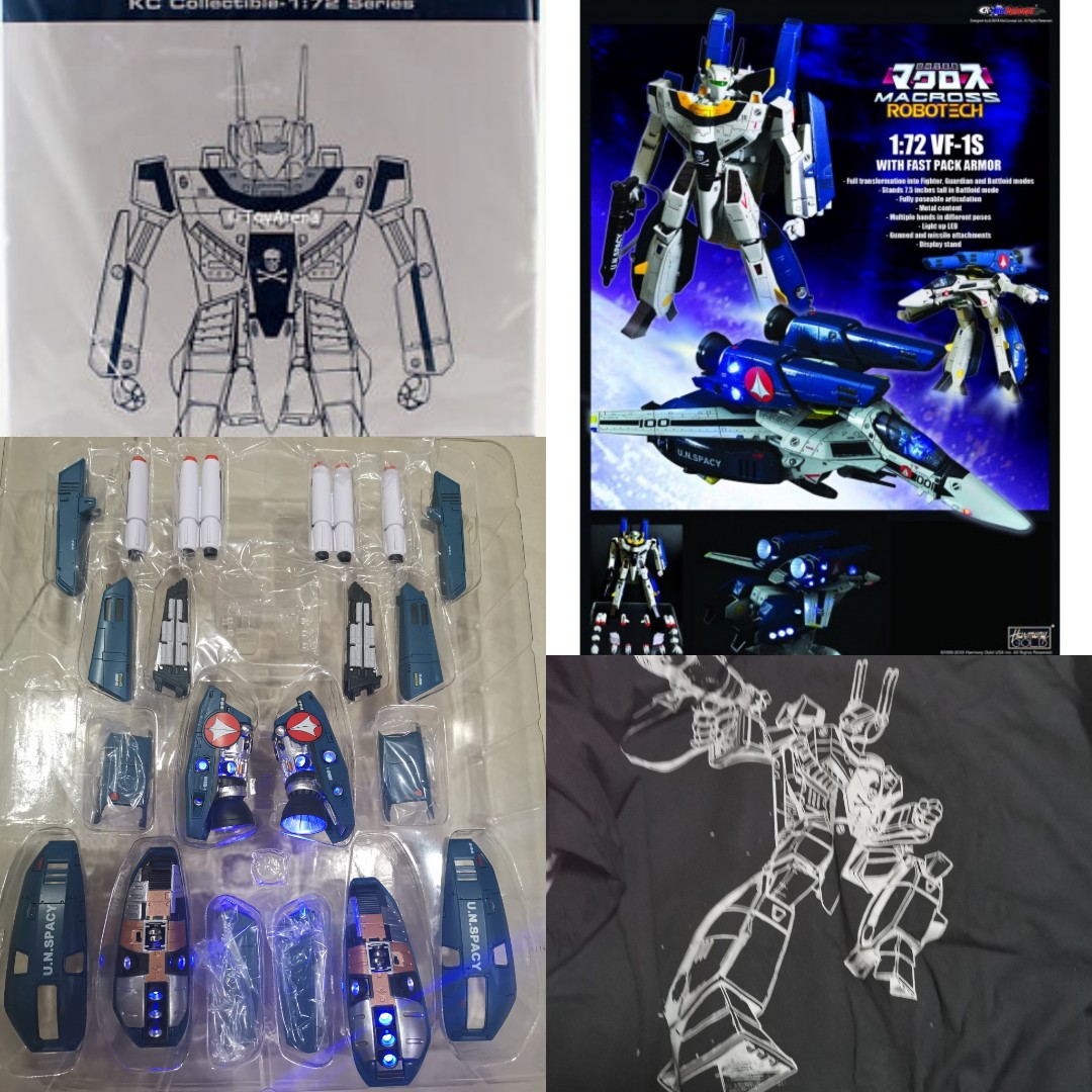 Get Wallpaper Ready Stock Kitzconcept Macross 1 72 Vf 1s Veritech Fighter For Android