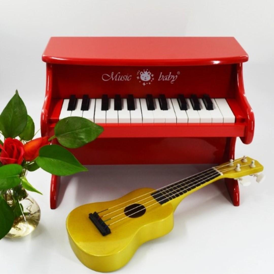 Ready Stock SN085 Kinderklavier Baby Piano for Kids 25 Keys Musical Instrument Educational Toy
