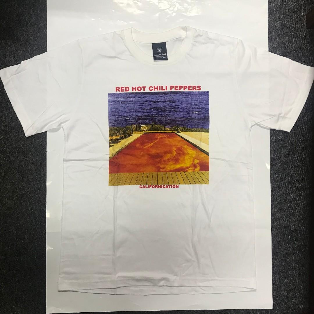 Red Hot Chili Peppers Californacation White Tshirt L Men S Fashion Clothes Tops On Carousell