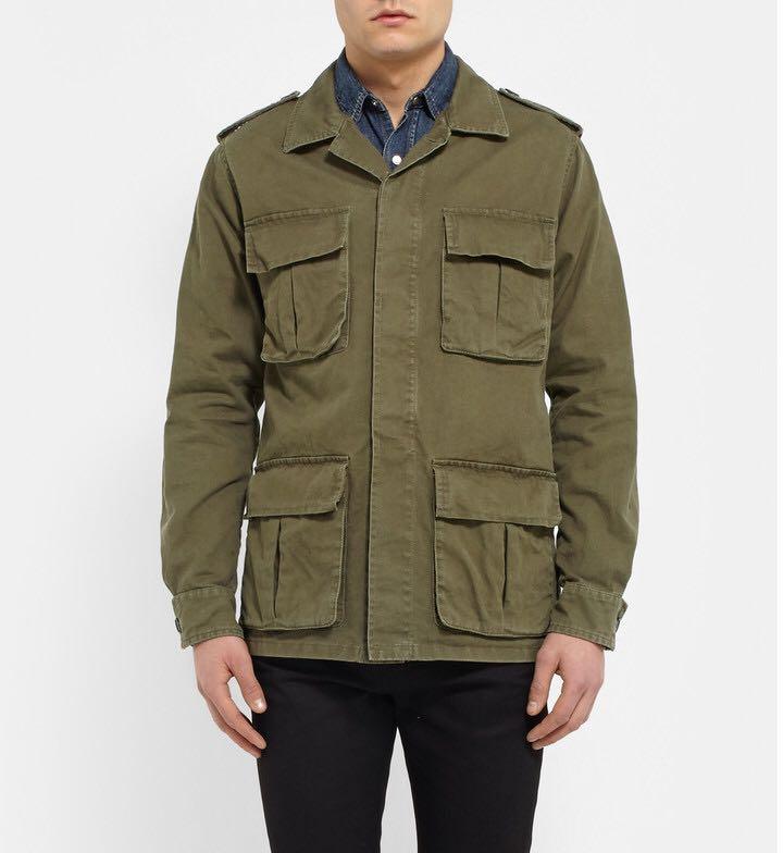 Saint laurent field jacket clearance