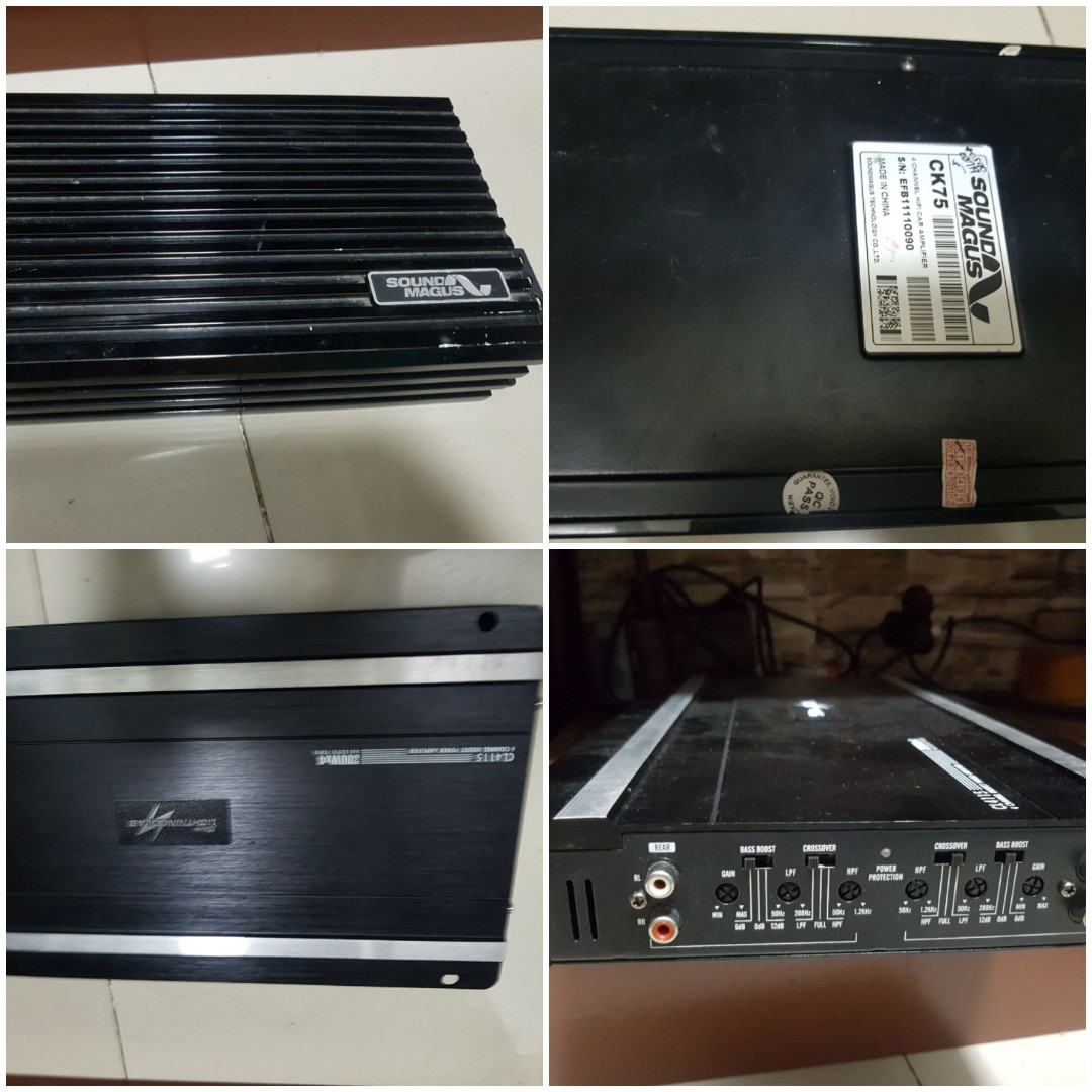 lightning lab CL4115 amplifier, Car Parts & Accessories, Audio, Video