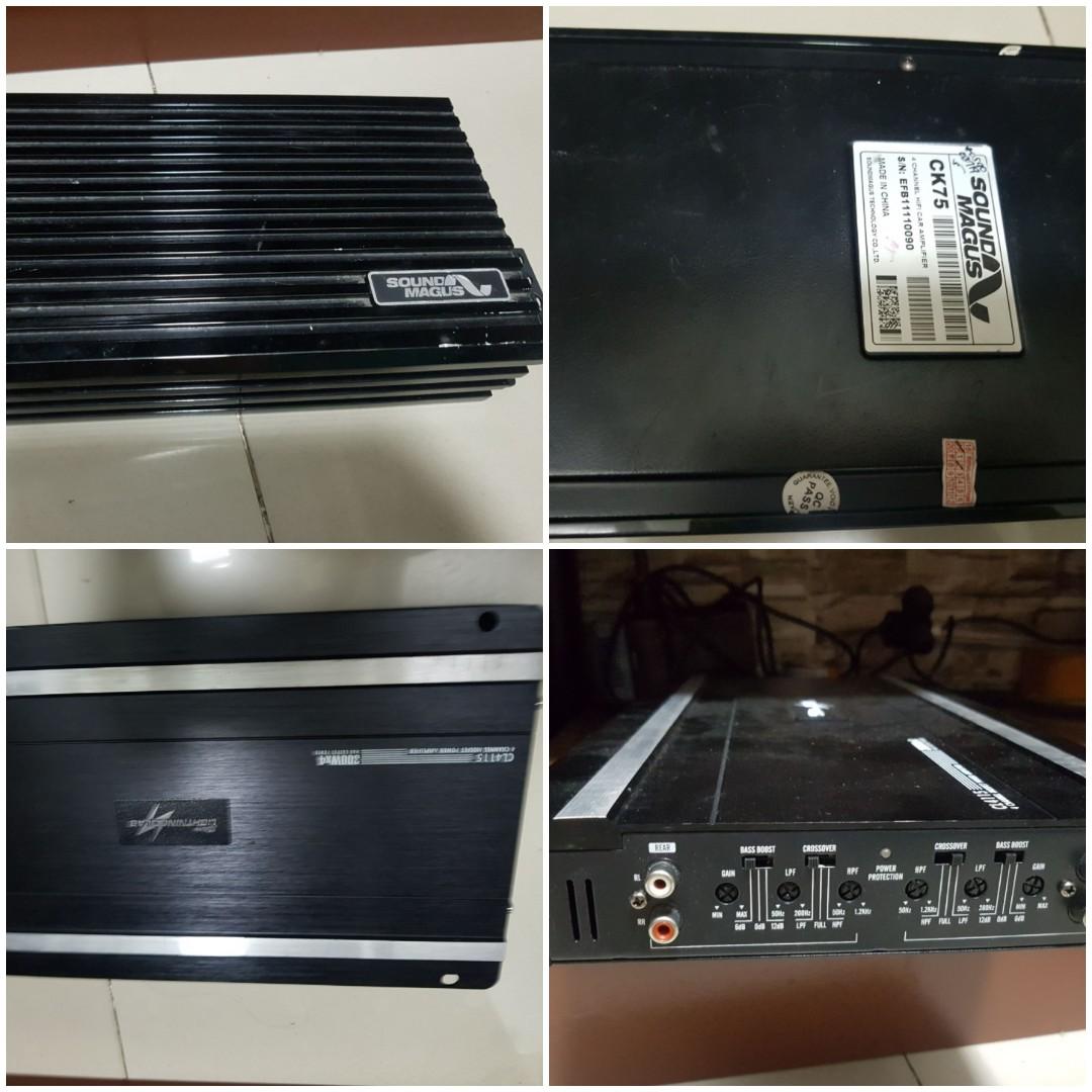 lightning lab CL4115 amplifier, Car Parts & Accessories, Audio, Video