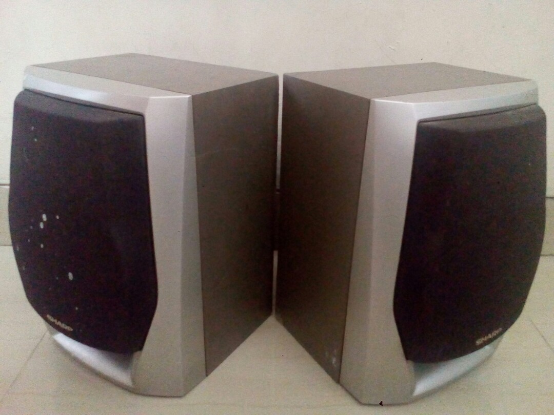 Speaker pasif sharp box bagus,,suara 