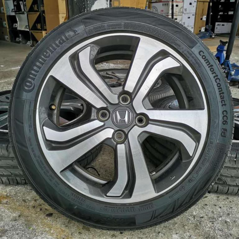 Sport Rim Honda City Ori 16 Tyre Continental 80 Auto Accessories On Carousell