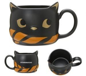starbucks cat halloween cup
