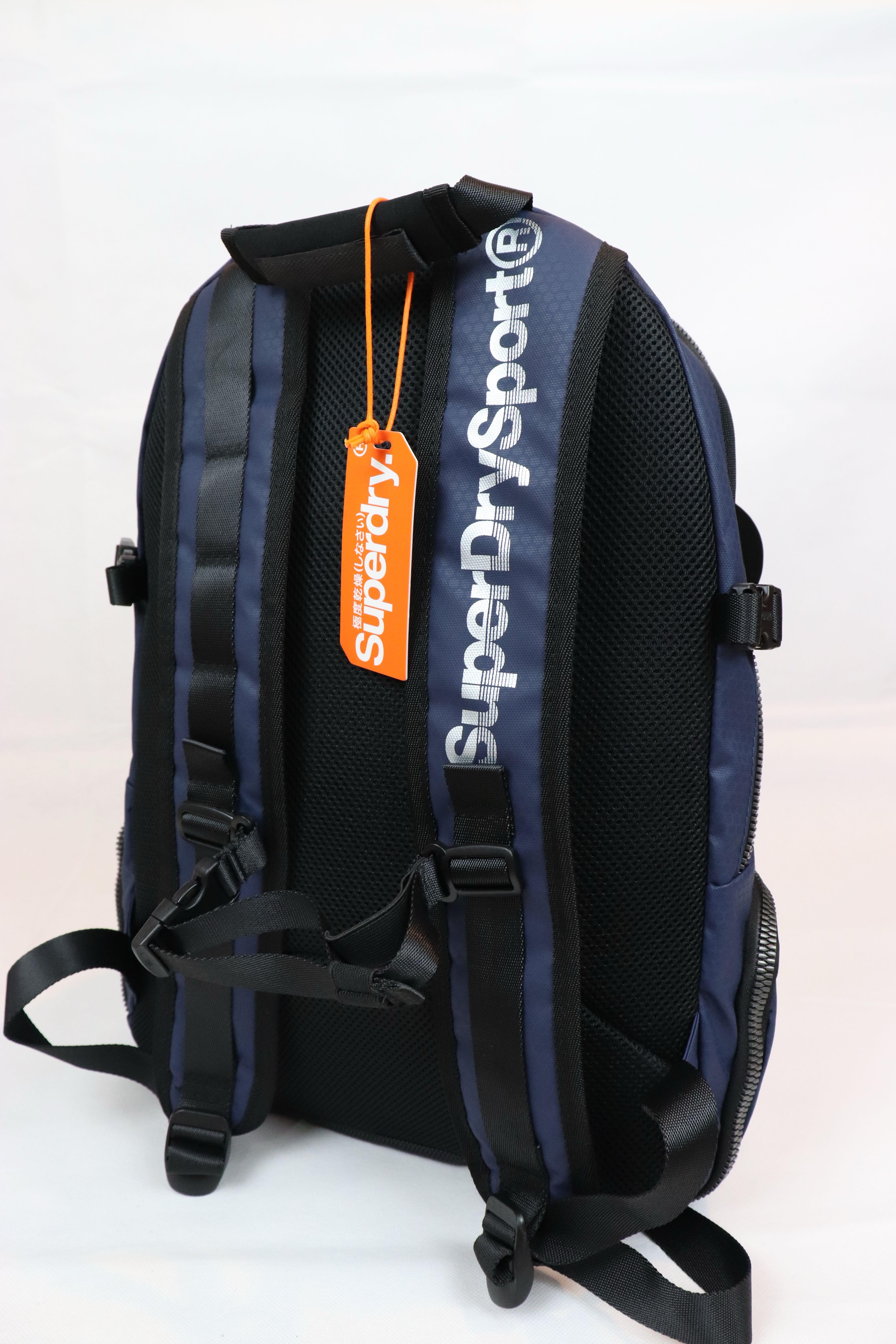 Superdry silver deals tarp backpack