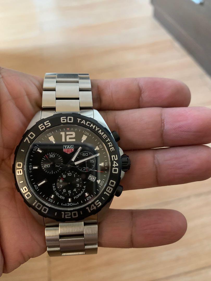 Tag Heuer Formula 1 Chronograph Quartz 43mm Men S Fashion Watches On Carousell