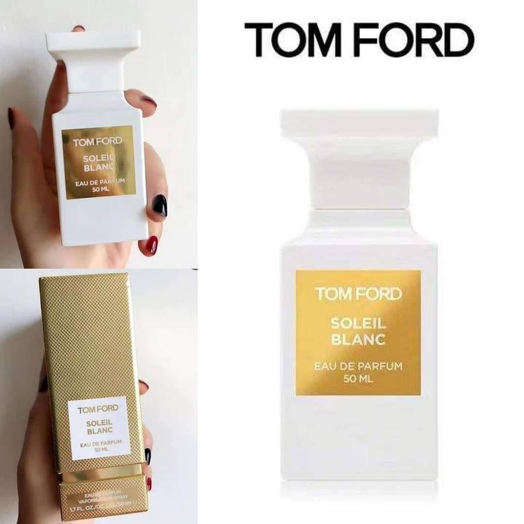 Tom Ford/TF Soleil Blanc EDP湯姆福特陽光琥珀中性淡香精50ml, 美容