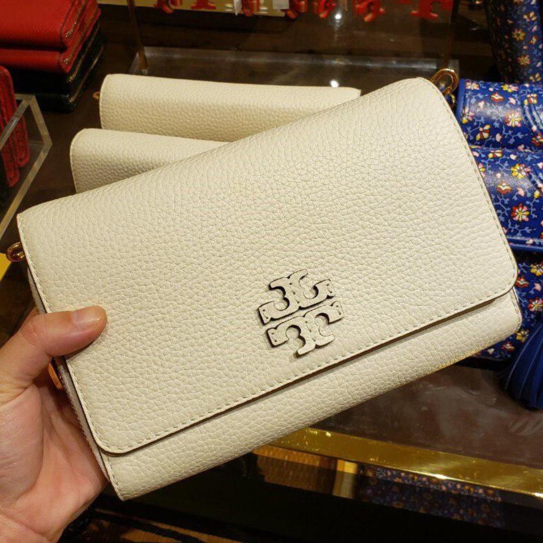 Tory burch taylor hotsell flat wallet crossbody