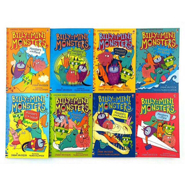 Usborne Billy And The Mini Monsters Books Stationery