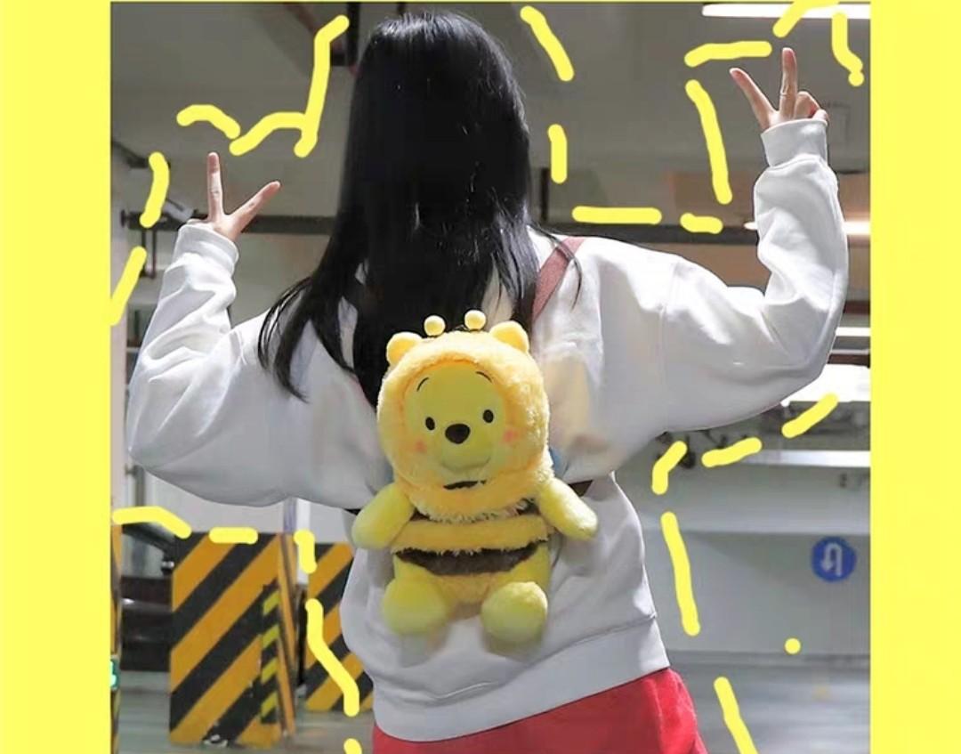 winnie the pooh plush backpack