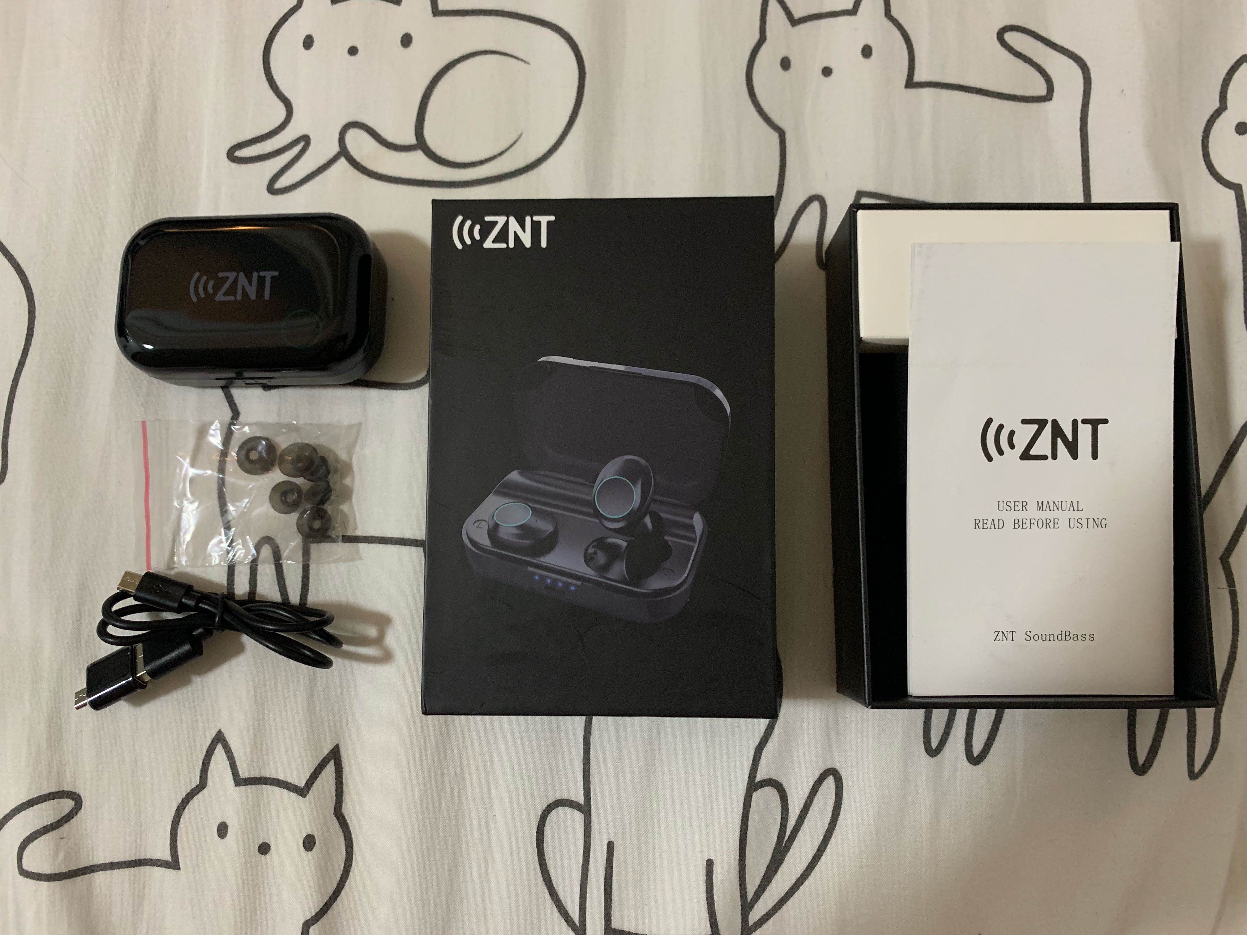 Znt Soundbass Wireless Earbuds Earphones Electronics Audio On Carousell