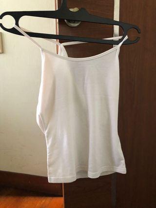 White tanktop