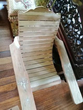 Narra mixed hard wood rocking chair