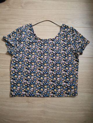 Floral Crop Top