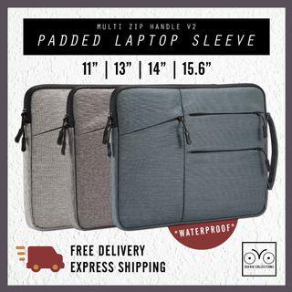 🔅ddc🔅 MZIP V2 Laptop Cover Sleeve With inner padding MacBook sleeve padded bag laptop casing laptop case DDC NEW DESIGN BAG