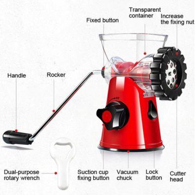 Hot Sales Manual Meat Grinder Hand Crank Vegetable Meat Food