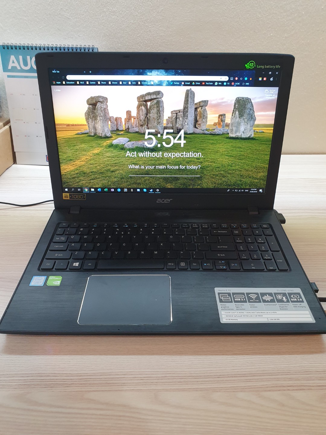 Acer Aspire E5 Laptpp Electronics Computers Laptops On Carousell