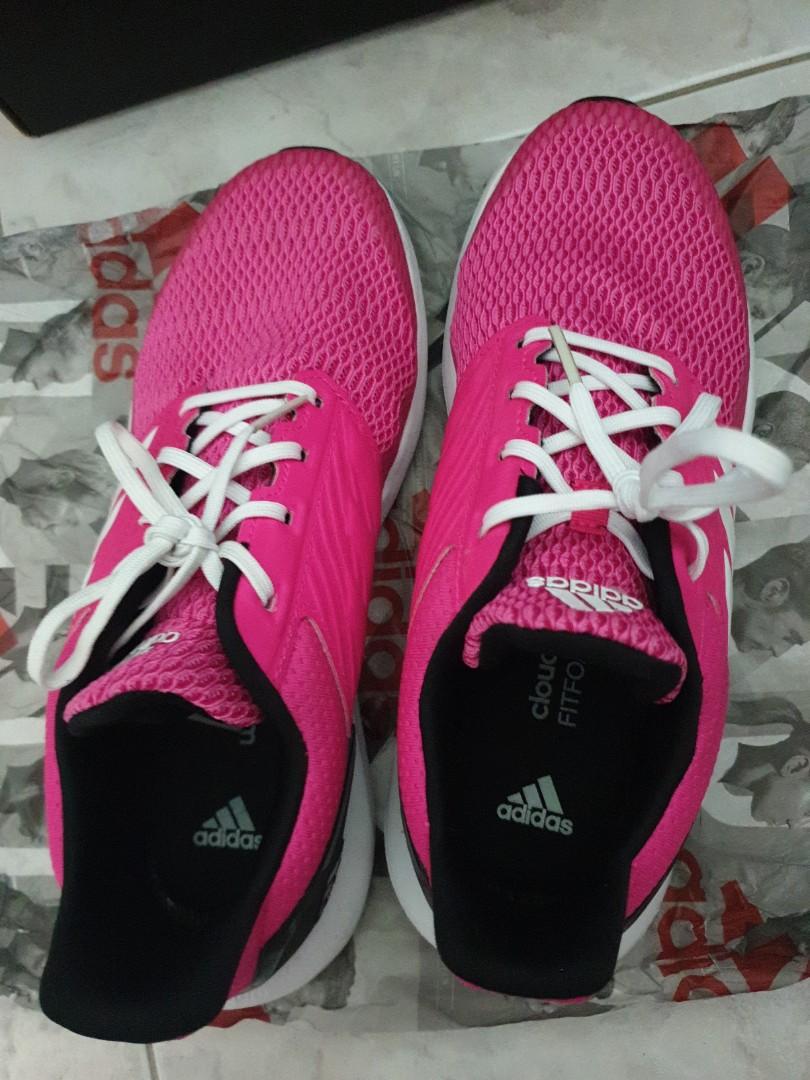 Adidas Shoes Cloudfoam Fitfoam Women s Fashion Footwear Sneakers on Carousell