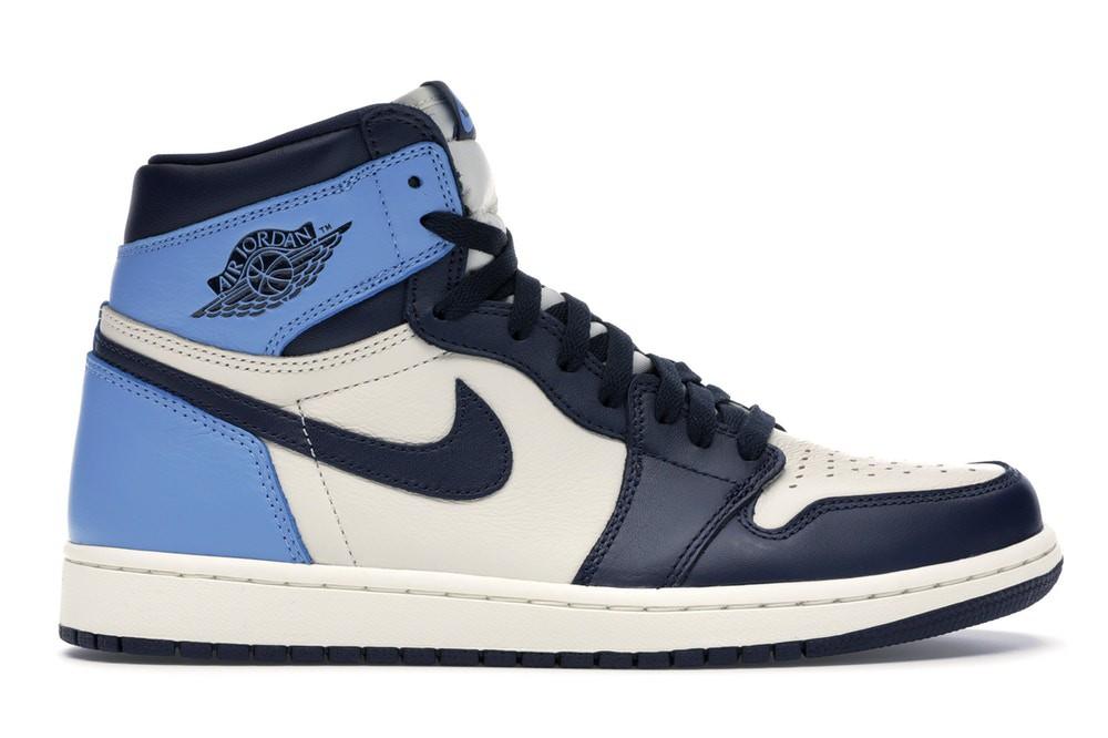 Air Jordan 1 Retro High OG Obsidian University Blue Men s Fashion