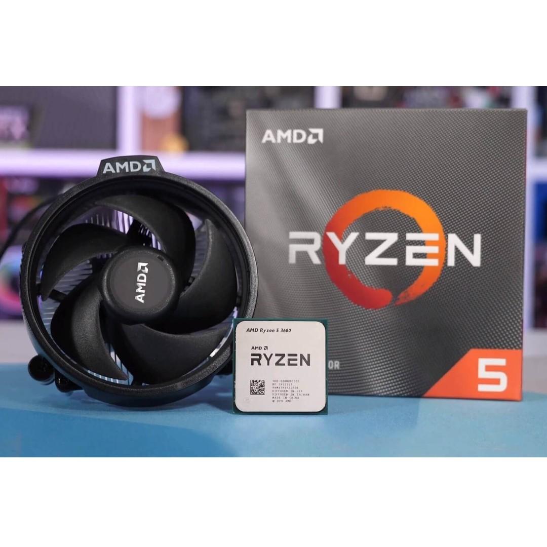 AMD Ryzen 3600 Wraith Stealth Stock Cooler, Computers & Tech, Parts & Accessories, Computer Parts on Carousell