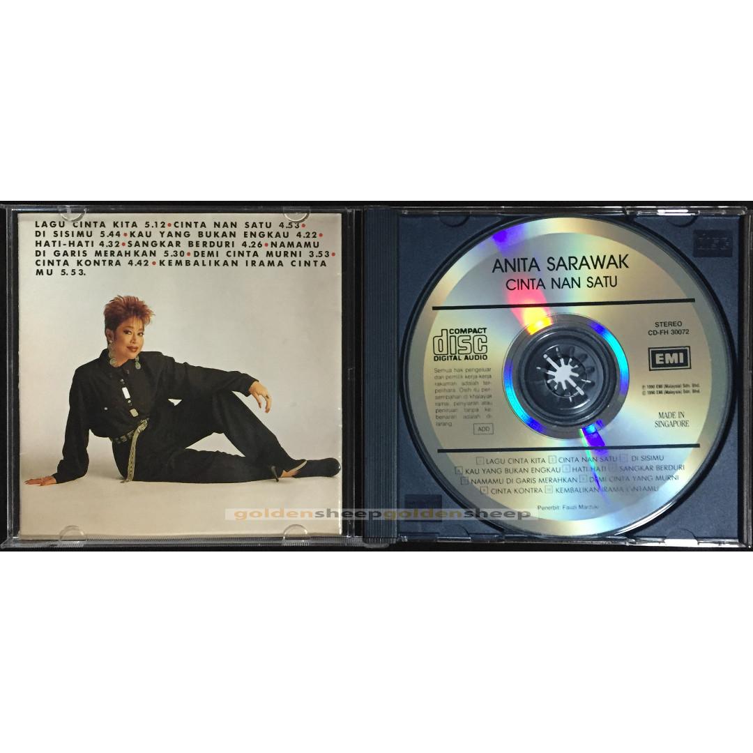 Anita Sarawak Cinta Nan Satu 1990 Emi Cd 1st Press Made In Singapore Music Media Cd S Dvd S Other Media On Carousell