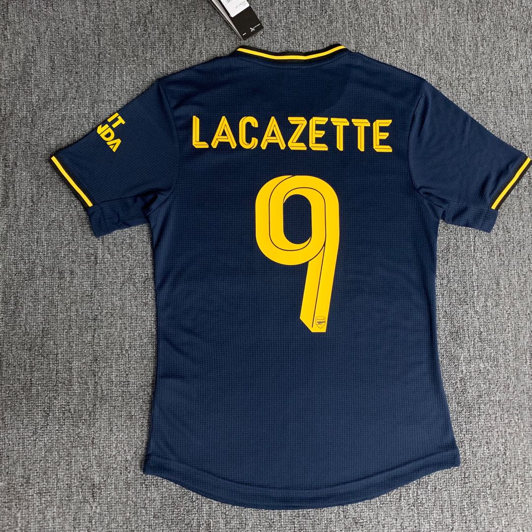 Arsenal 19 20 Away Kit With Club Font Men S Fashion Clothes Tops On Carousell