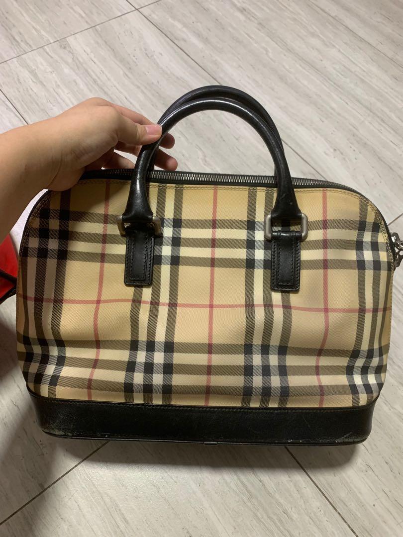 Authentic Burberry Bag, Luxury, Bags 