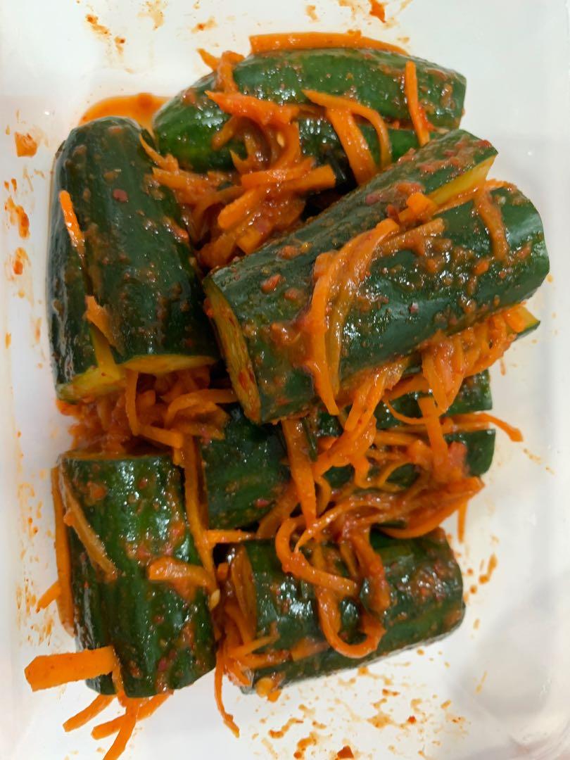 Authentic Homemade Korean Cucumber Kimchi (Oisobagi Kimchi오이소박이 김치
