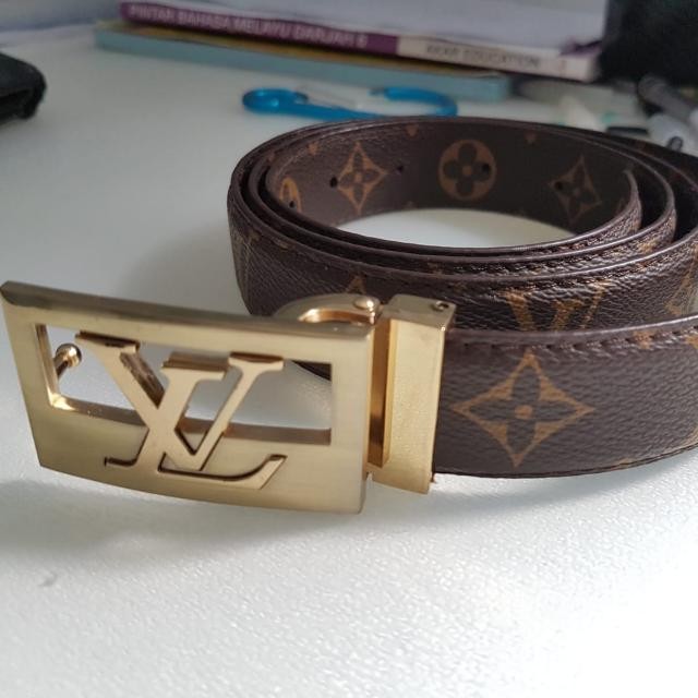 Genuine Louis Vuitton Men's Belt, Men's Fashion, Watches & Accessories,  Belts on Carousell
