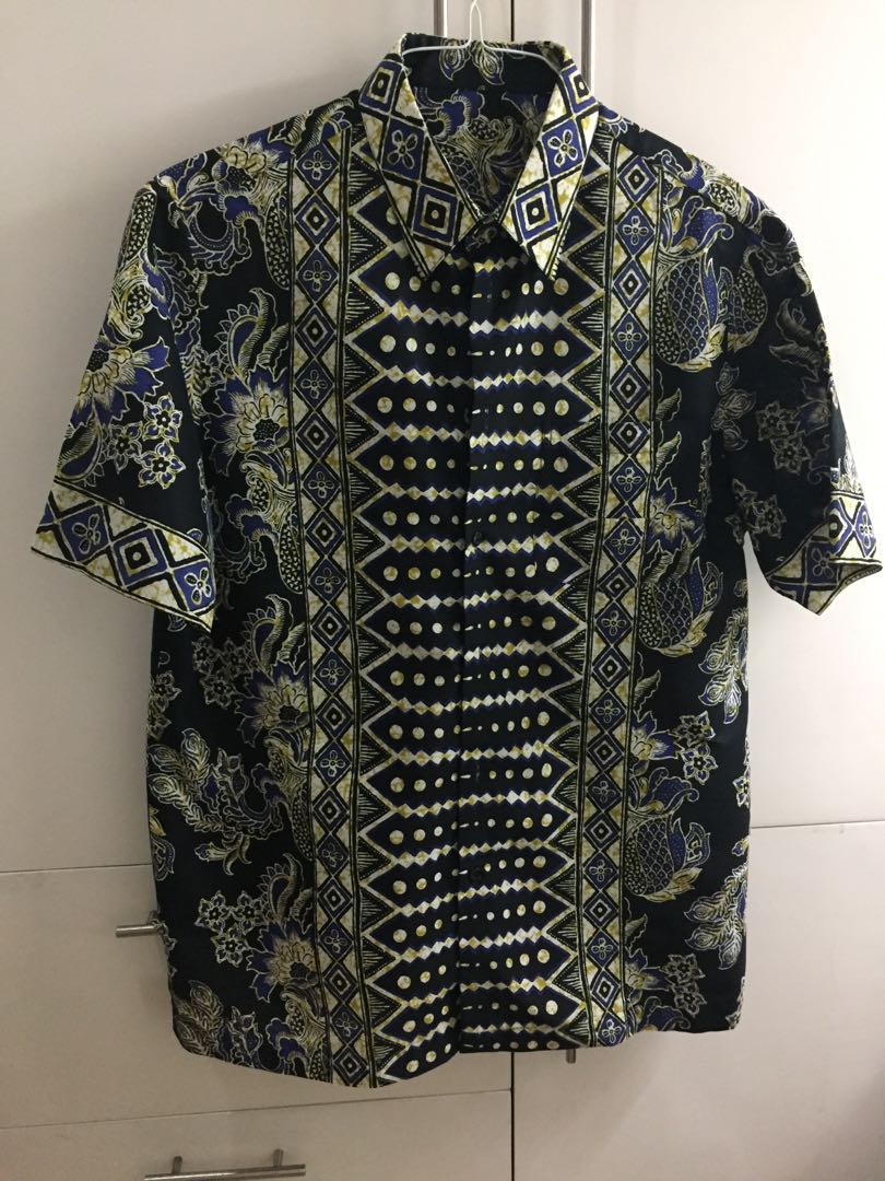 Batik short sleeve polo shirt, Men's Fashion, Tops & Sets, Tshirts ...