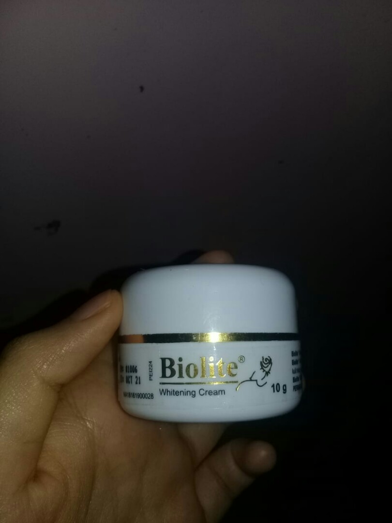 BIOLITE whitening cream(BPOM), Kesehatan & Kecantikan, Kulit, Sabun ...