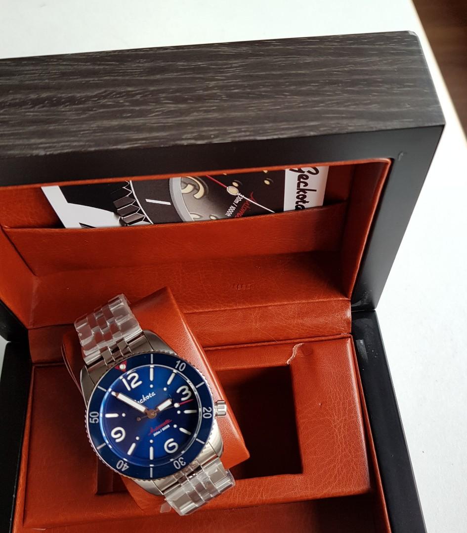 BNIB Geckota D1 Cobalt dive watch Mobile Phones Gadgets