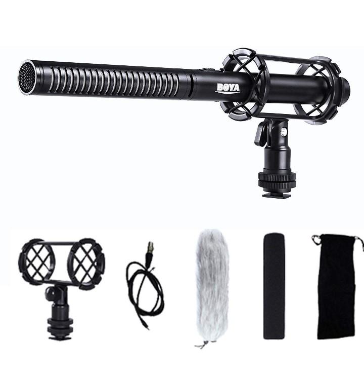 Boya By Pvm1000 Condenser Shotgun Microphone 3 Pin Xlr Output On Dslr Camera Electronics Others On Carousell