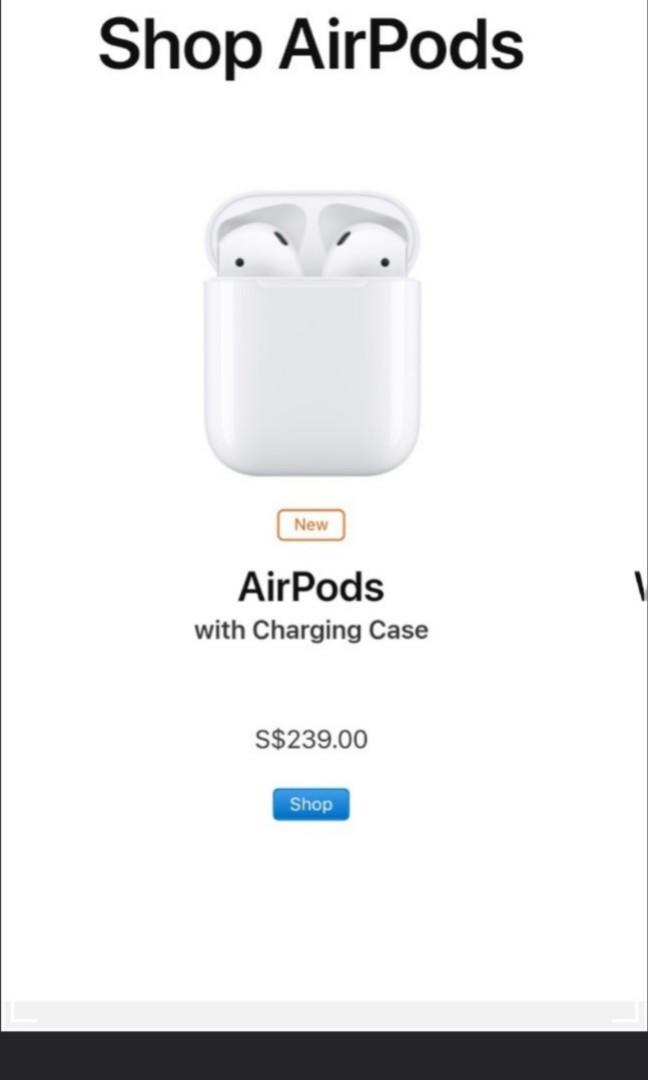 Brand New Sealed 100 Authentic Apple Airpods 2 1 Year Apple Warranty Cheaper Than Apple Store Electronics Audio On Carousell
