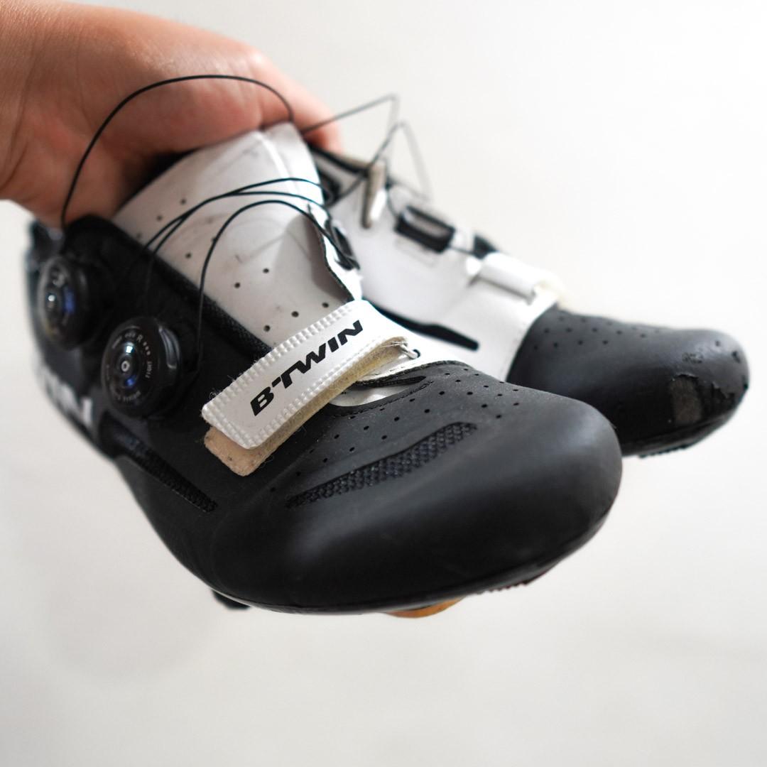 btwin 900 carbon road cycling shoes