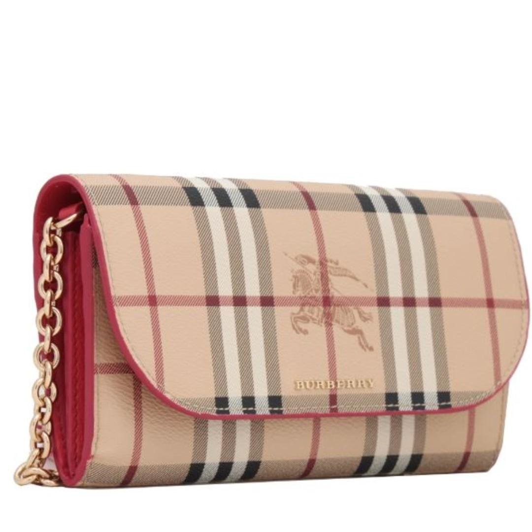 burberry henley wallet on chain