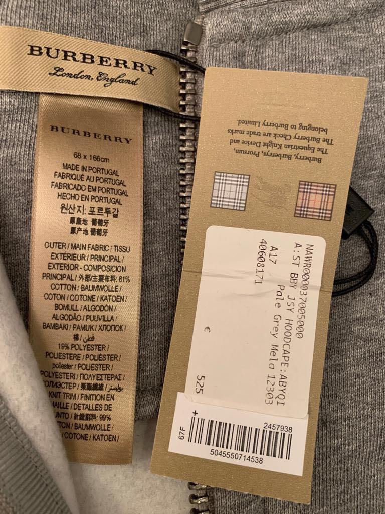 Burberry jersey cape sales