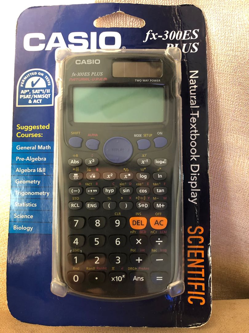 Casio Scientific Calculator fx300ES PLUS, Computers & Tech, Office