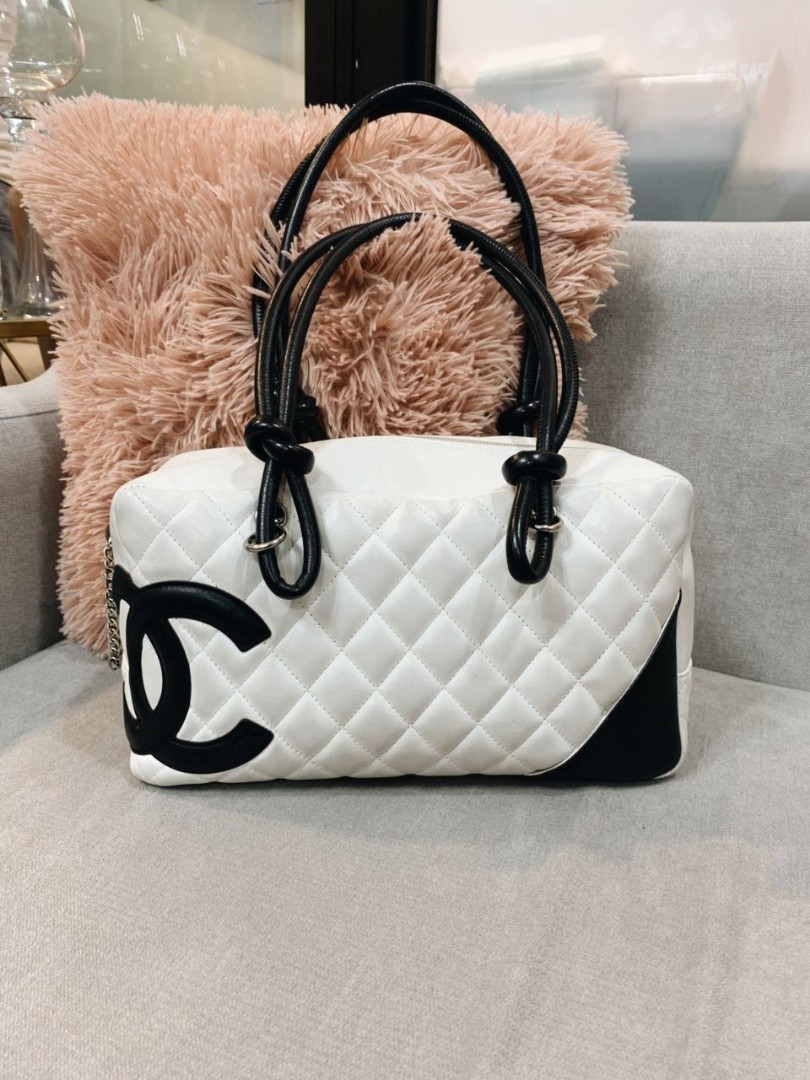 Chanel Cambon Ligne Bowler Bag, Luxury, Bags & Wallets on Carousell