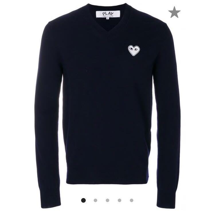 Cdg sweater mens outlet