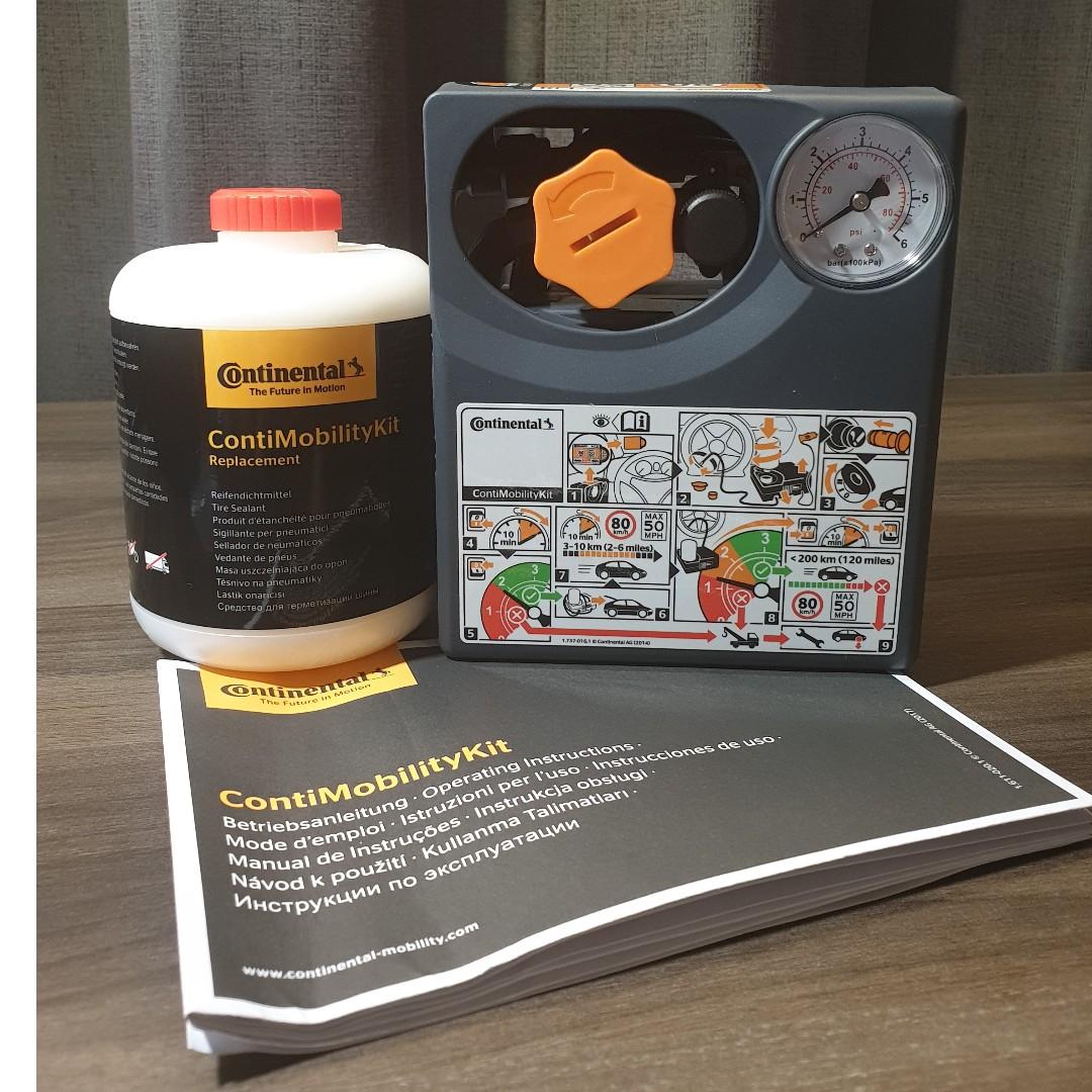 Continental tyre repair kit (Tyre Sealant Kit), Car Accessories